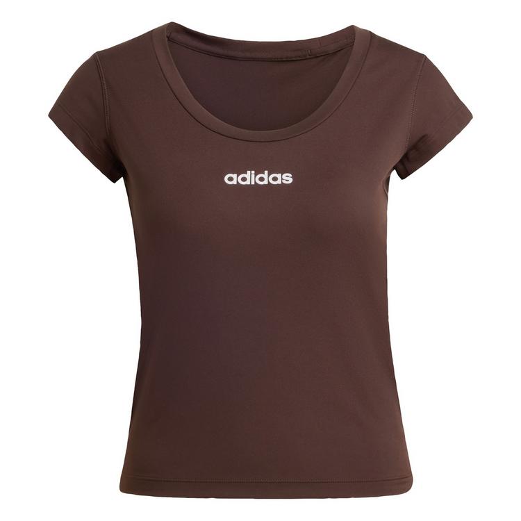 adidas adidas Hyperglam Baby T-Shirt Funktionsshirt Damen - Aurora Coffee - 0 | SportScheck