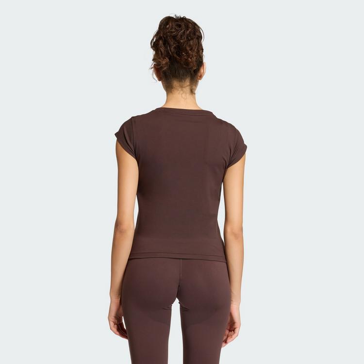 adidas adidas Hyperglam Baby T-Shirt Funktionsshirt Damen - Aurora Coffee - 1 | SportScheck