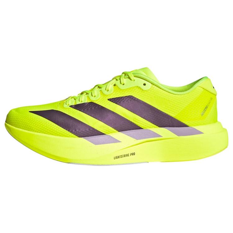 adidas adidas Adizero EVO SL Schuh Laufschuhe Herren - Solar Yellow / Aurora Plum / Powder Plum - 0 | SportScheck