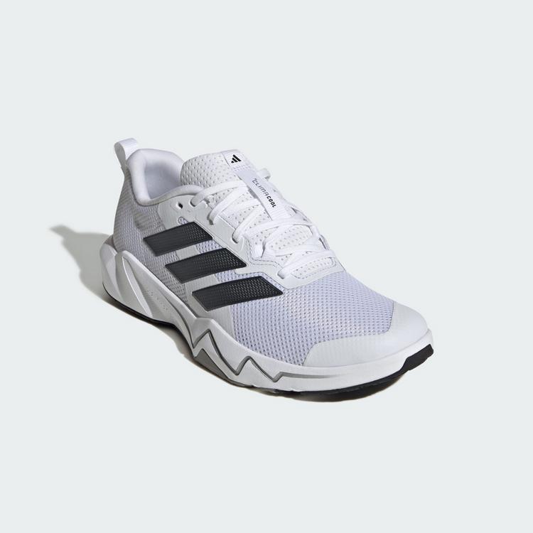 adidas adidas RAPIDMOVE GO TRAINER Fitnessschuhe Herren - Cloud White / Core Black / Iron Metallic - 3 | SportScheck