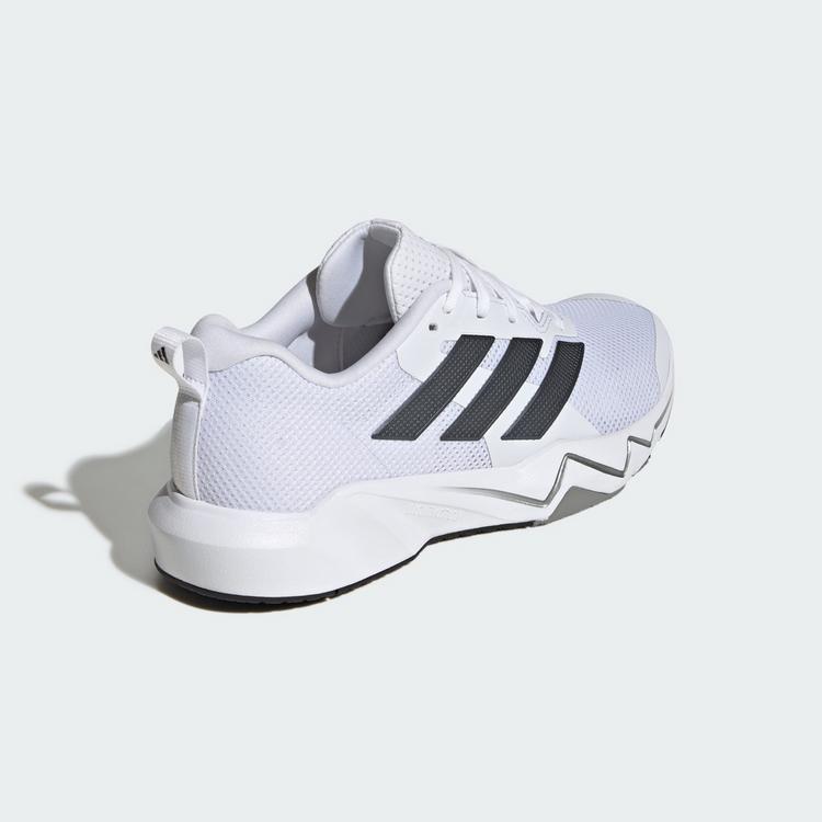 adidas adidas RAPIDMOVE GO TRAINER Fitnessschuhe Herren - Cloud White / Core Black / Iron Metallic - 4 | SportScheck