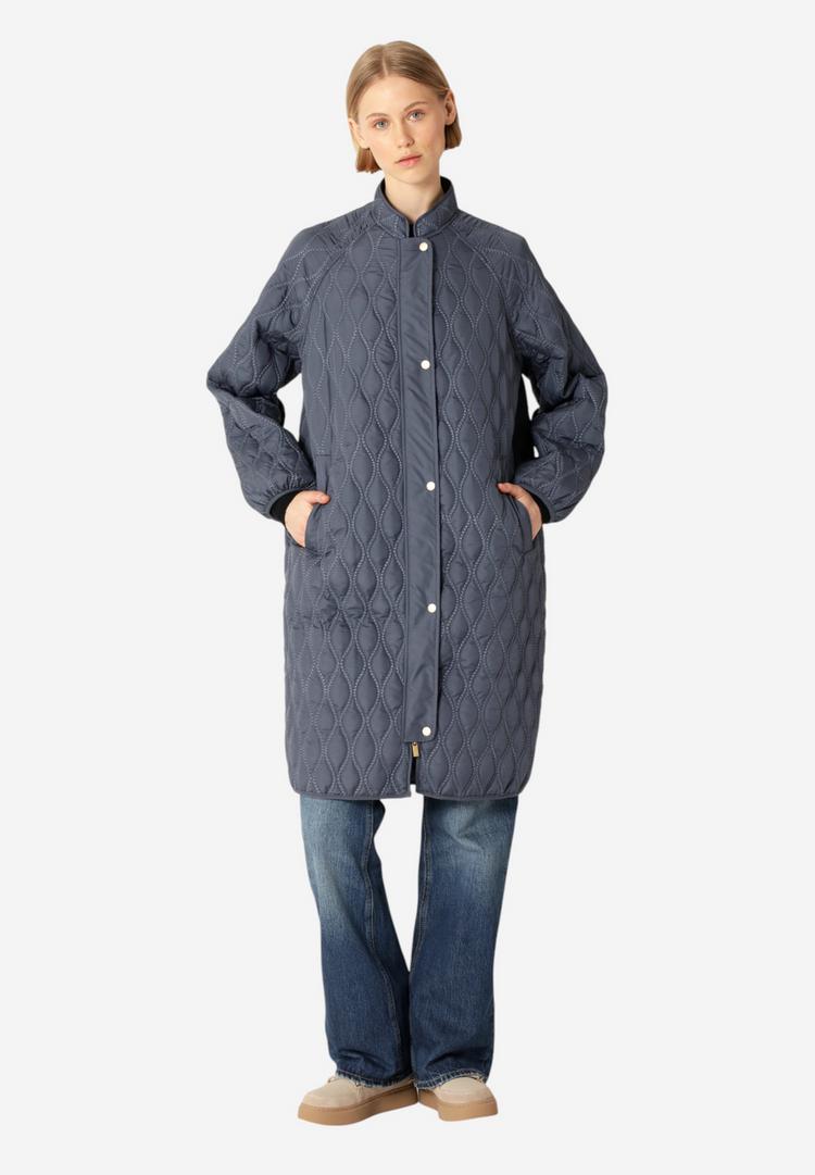 Ilse Jacobsen Ilse Jacobsen AROS05 Steppmantel Damen - Ombre Blue - 1 | SportScheck