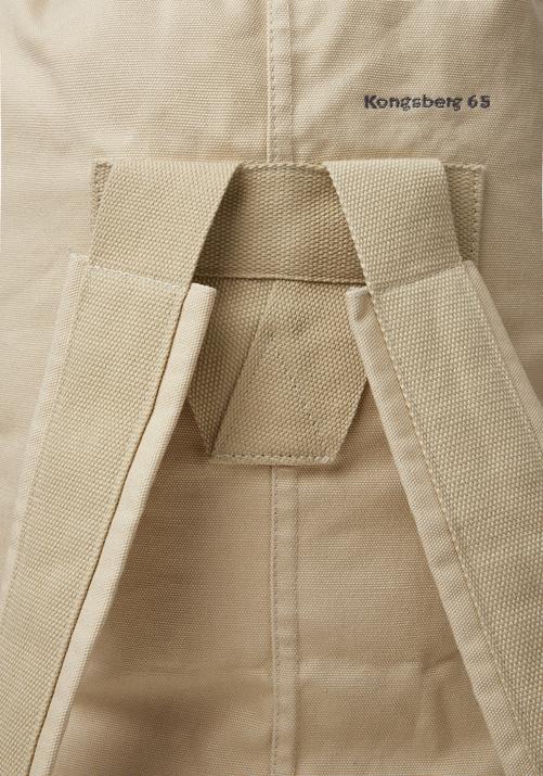 Rückansicht von Nordisk KONGSBERG 65 DUFFEL Reiserucksack Mojave Desert