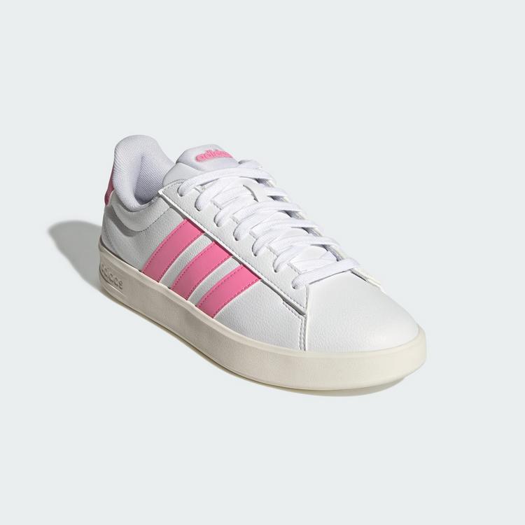 adidas adidas GRAND COURT&nbsp;3.0 SCHUH Sneaker Damen - Cloud White / Bliss Pink / Core White - 3 | SportScheck