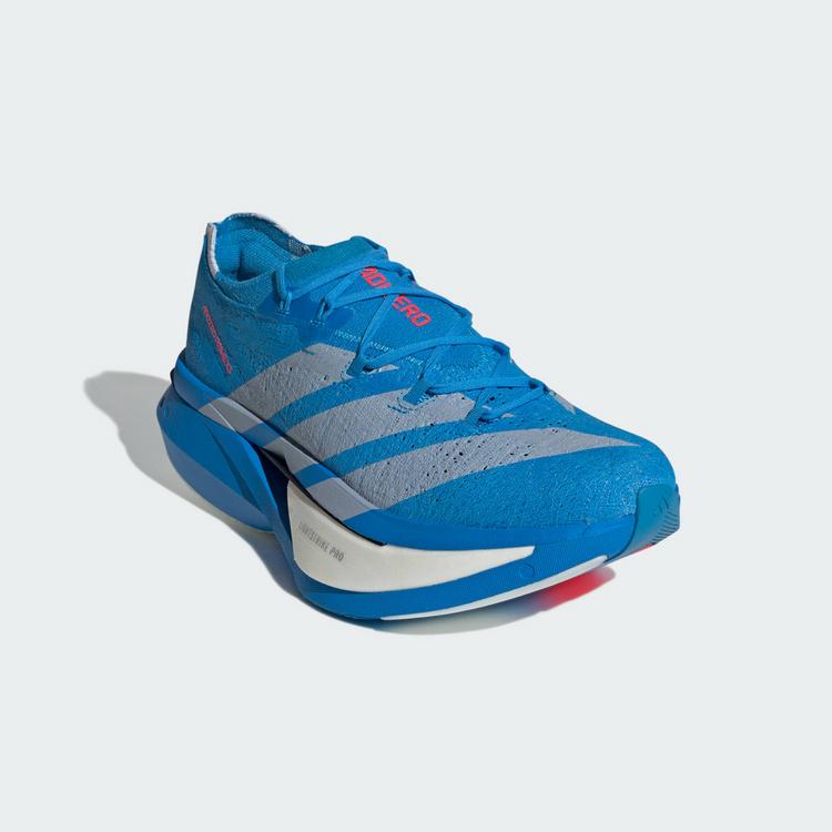 adidas adidas Adizero Prime X3 Strung Schuh Laufschuhe - Solar Blue / Silver Metallic / Lucid Red - 3 | SportScheck