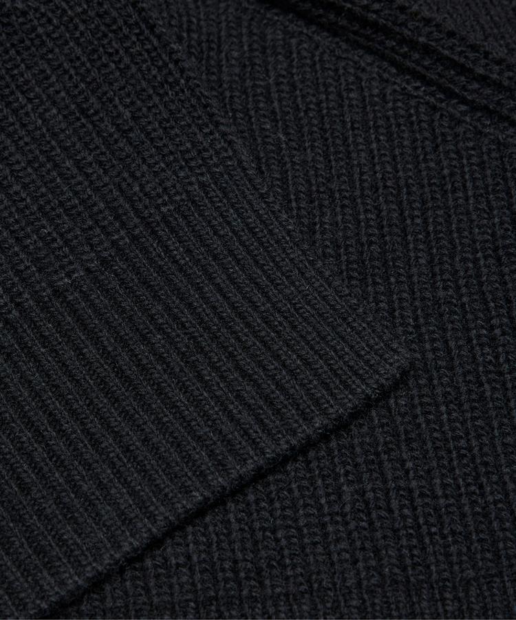 Falke Falke SEL Structured Lambswool Scarf m Schal - black (3000) - 2 | SportScheck