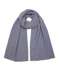 Falke SEL Structured Lambswool Scarf m Schal - grey mel. (3233)
