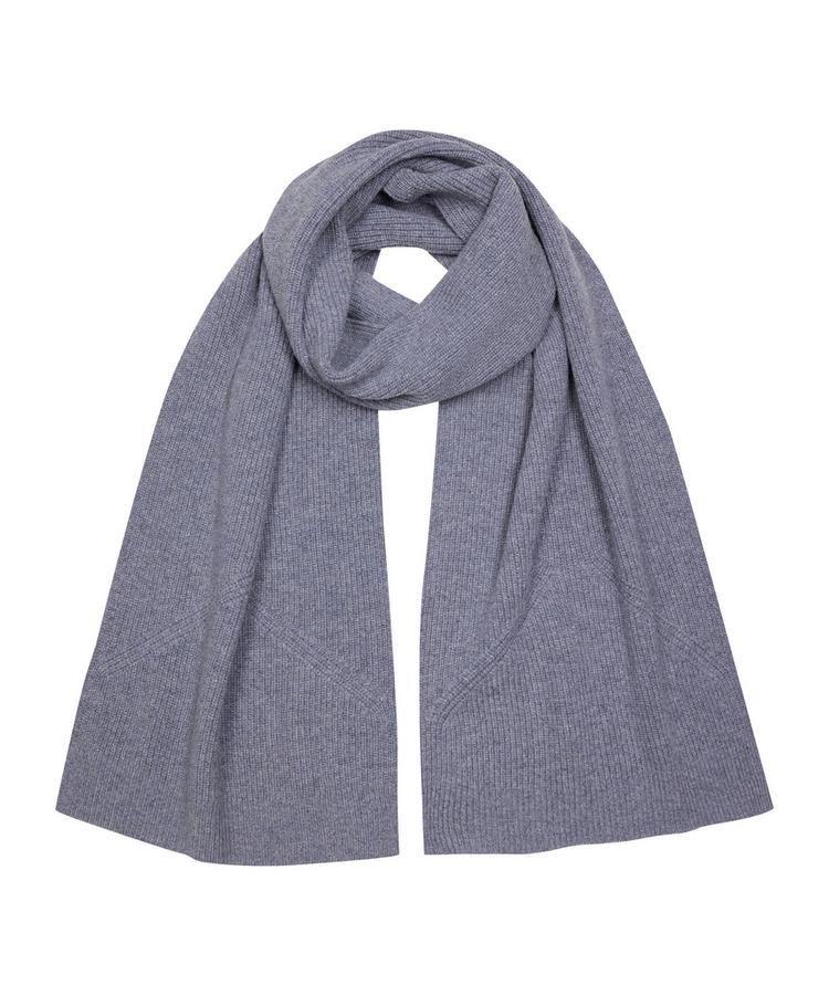 Falke Falke SEL Structured Lambswool Scarf m Schal - grey mel. (3233) - 0 | SportScheck