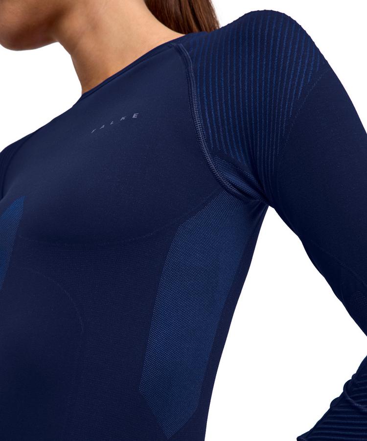 Falke Falke W Longsleeved Shirt w Funktionsshirt Damen - space blue (6116) - 3 | SportScheck