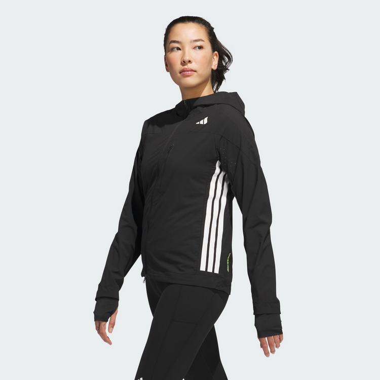 adidas adidas Adizero Laufjacke Laufjacke Damen - Black / Black - 0 | SportScheck