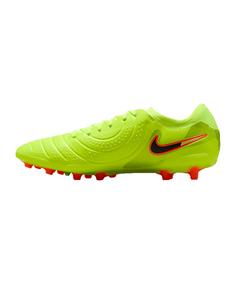Rückansicht von Nike Tiempo Legend X Pro AG Max Voltage Fußballschuhe Herren gelbschwarz