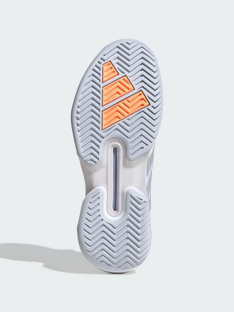 adidas adidas adizero Ubersonic 5 Tennisschuh Tennisschuhe Damen - Cloud White / Halo Blue / Beam Orange - 2 | SportScheck