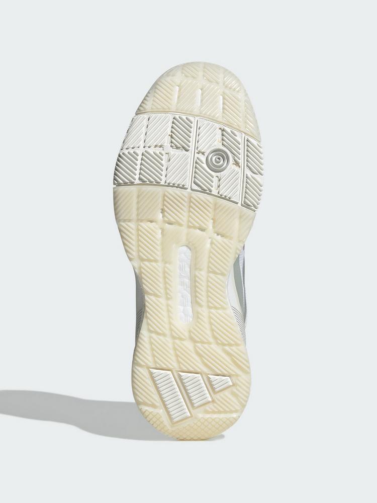 adidas adidas Crazyquick BOOST Padel-Schuh Tennisschuhe Damen - Cloud White / Silver Metallic / Zero Metalic - 2 | SportScheck