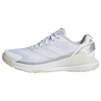 adidas Crazyquick Lightstrike Padel-Schuh Tennisschuhe Damen - Cloud White / Cloud White / Zero Metalic
