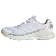 adidas Crazyquick Lightstrike Padel-Schuh Tennisschuhe Damen Cloud White / Cloud White / Zero Metalic
