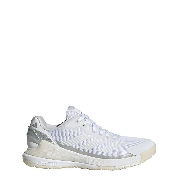adidas adidas Crazyquick Lightstrike Padel-Schuh Tennisschuhe Damen - Cloud White / Cloud White / Zero Metalic - 0 | SportScheck