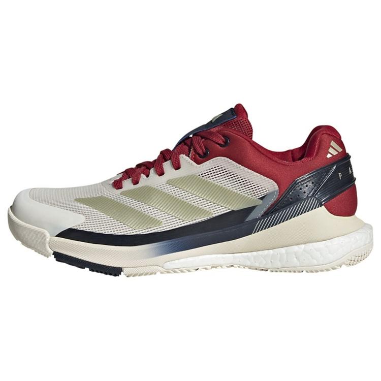 adidas adidas Crazyquick BOOST Padel-Schuh Tennisschuhe Damen - Chalk White / Ice Gold Met. / Team Victory Red - 0 | SportScheck
