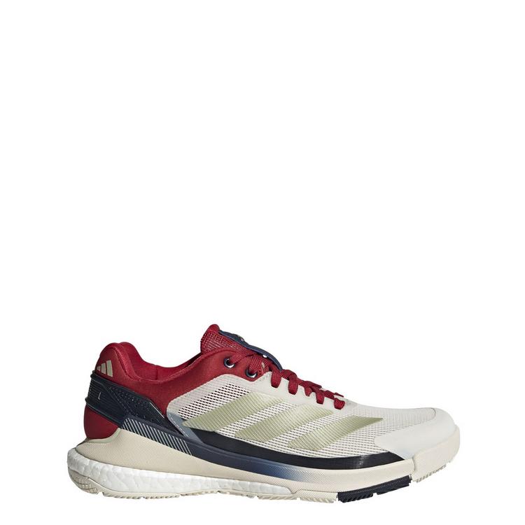 adidas adidas Crazyquick BOOST Padel-Schuh Tennisschuhe Damen - Chalk White / Ice Gold Met. / Team Victory Red - 0 | SportScheck