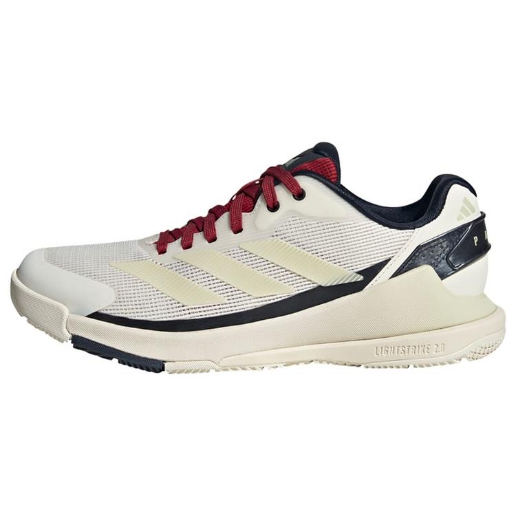 adidas adidas Crazyquick Lightstrike Padel-Schuh Tennisschuhe Damen - Chalk White / Ice Gold Met. / Team Victory Red - 0 | SportScheck