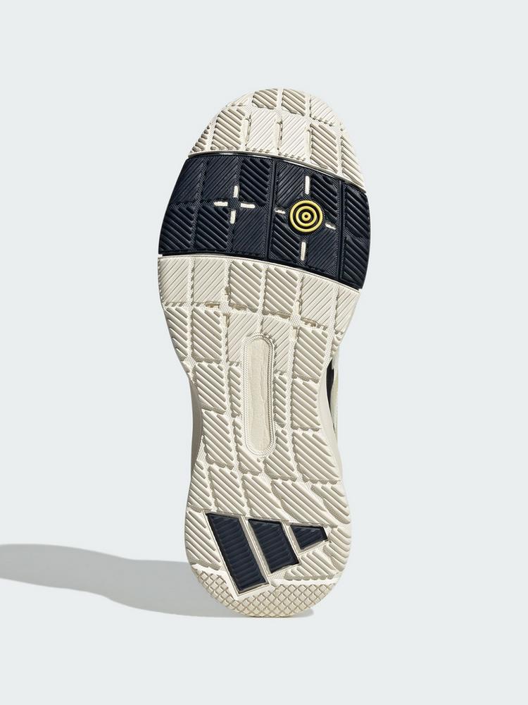 adidas adidas Crazyquick Lightstrike Padel-Schuh Tennisschuhe Damen - Chalk White / Ice Gold Met. / Team Victory Red - 2 | SportScheck