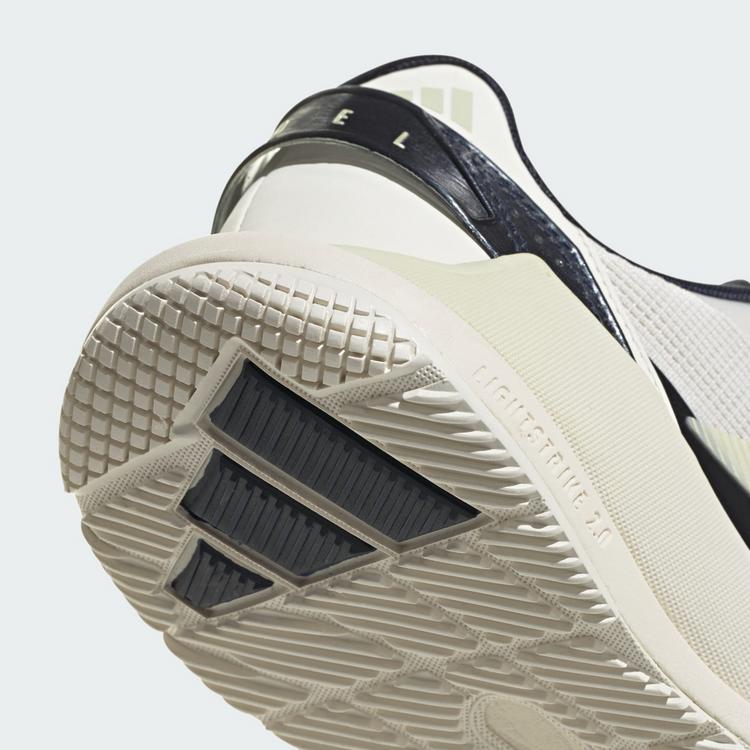 adidas adidas Crazyquick Lightstrike Padel-Schuh Tennisschuhe Damen - Chalk White / Ice Gold Met. / Team Victory Red - 6 | SportScheck