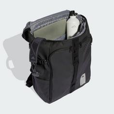 Rückansicht von adidas Rucksack adidas Hybrid-Rucksack Daypack Black / Reflective Silver