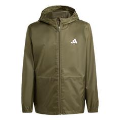 adidas Regenjacke für Kinder Outdoorjacke Kinder Olive Strata
