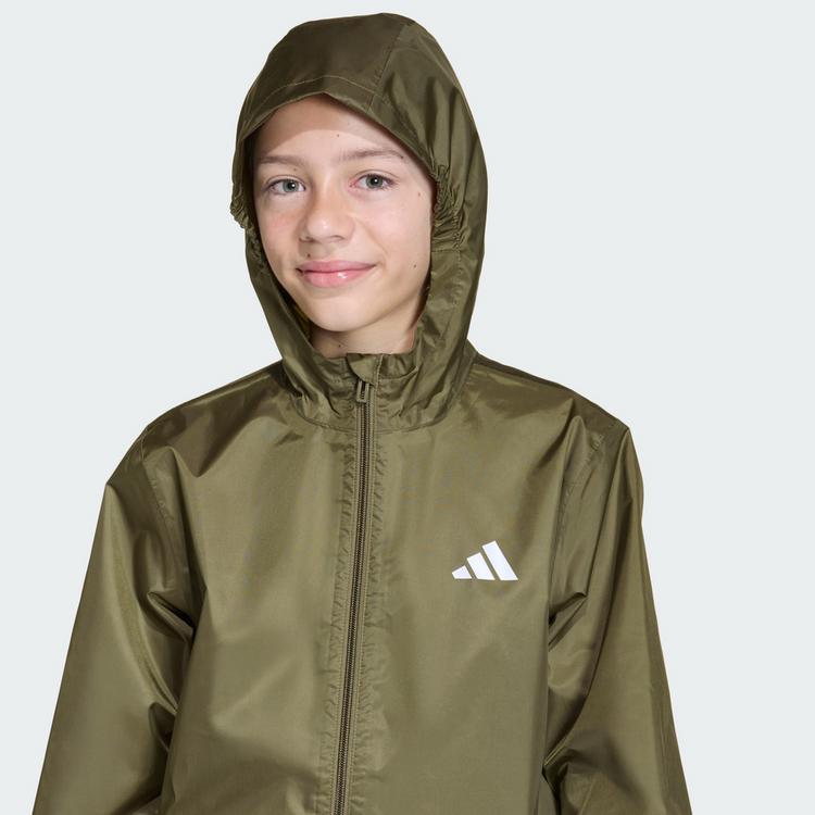 adidas adidas kids Regenjacke Outdoorjacke Kinder - Olive Strata - 0 | SportScheck
