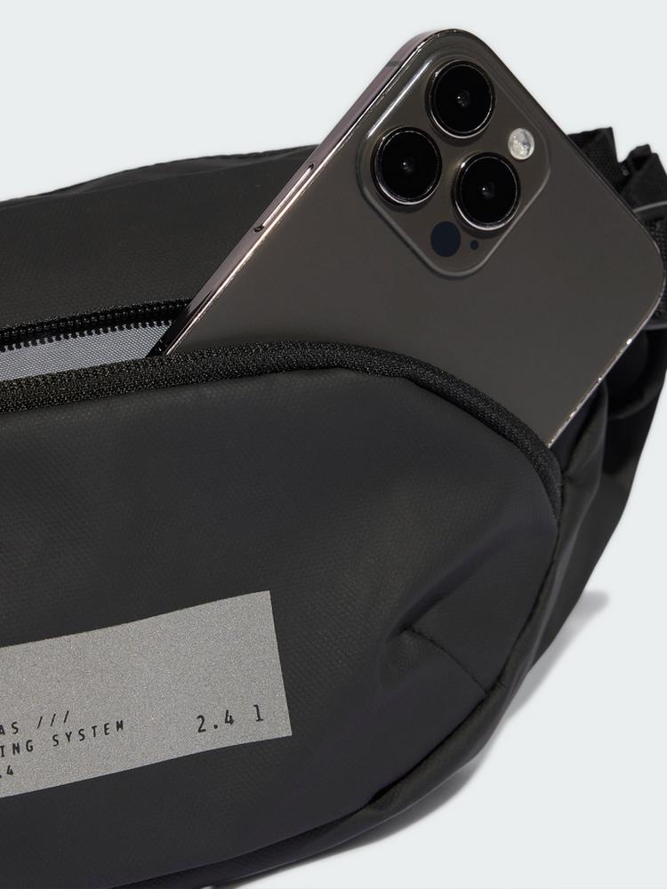 adidas adidas Hybrid-Bauchtasche Bauchtasche - Black / Reflective Silver - 2 | SportScheck