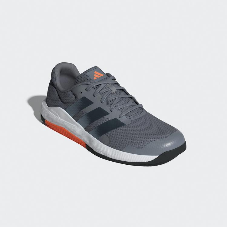 adidas adidas Dropset Base Trainingsschuh. Fitnessschuhe Herren - Grey / Grey Five / Lucid Orange - 3 | SportScheck