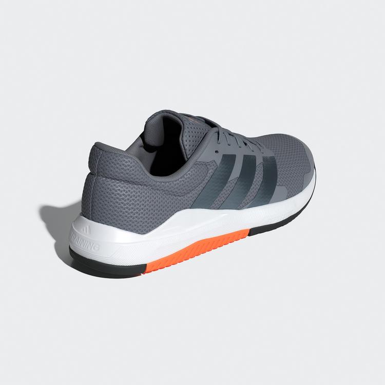 adidas adidas Dropset Base Trainingsschuh. Fitnessschuhe Herren - Grey / Grey Five / Lucid Orange - 4 | SportScheck