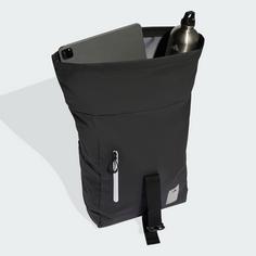 Rückansicht von adidas Rucksack adidas Hybrid Rucksack Daypack Black / Reflective Silver