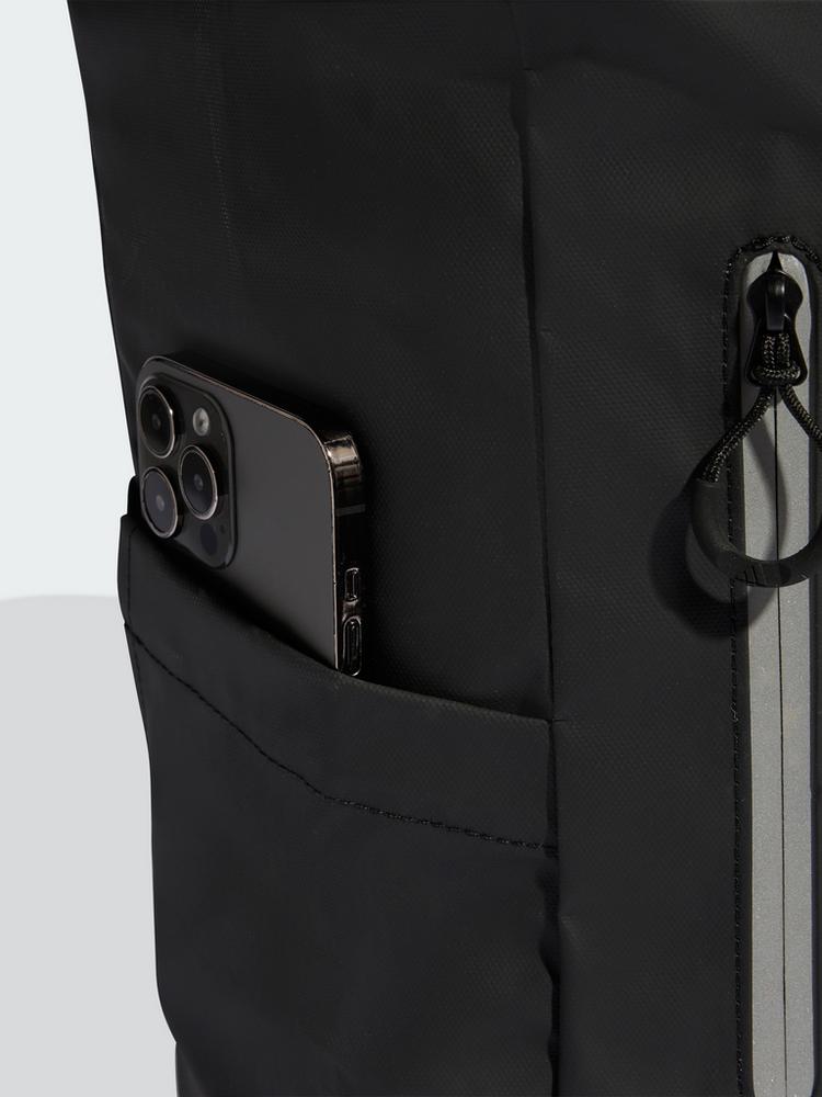 adidas adidas adidas Hybrid Rucksack Daypack - Black / Reflective Silver - 2 | SportScheck