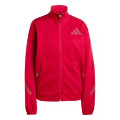 adidas adidas Z.N.E. Trainingsjacke Trainingsanzug Damen Active Maroon
