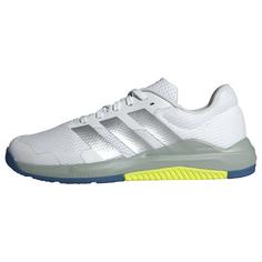 adidas Dropset Base-Trainingsschuhe Fitnessschuhe Damen Cloud White / Matte Silver / Wonder Sage