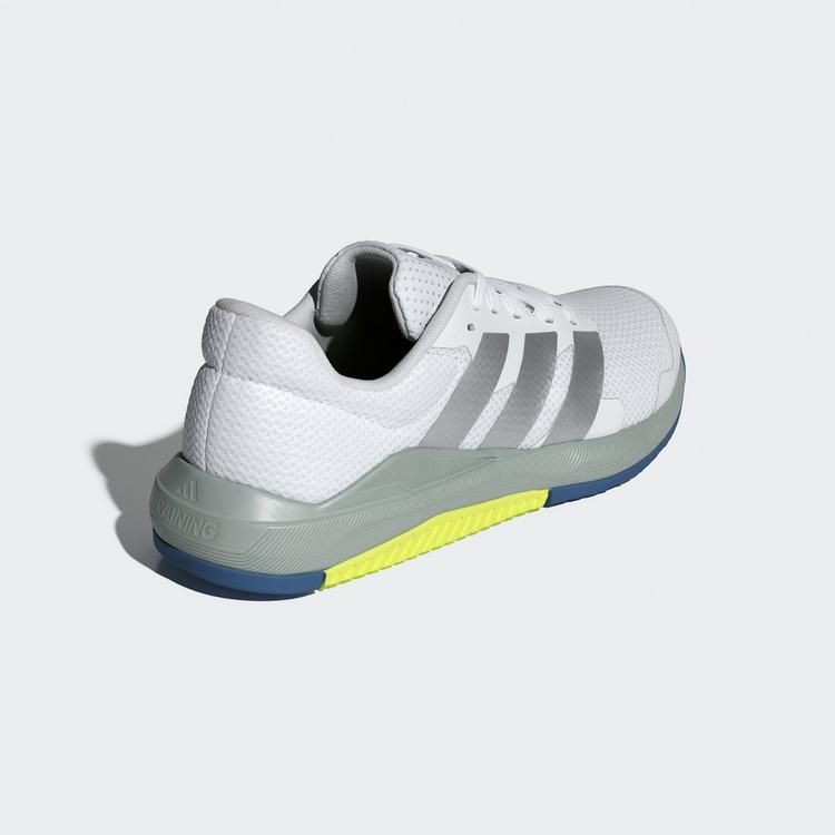 adidas adidas Dropset Base-Trainingsschuhe Fitnessschuhe Damen - Cloud White / Matte Silver / Wonder Sage - 4 | SportScheck