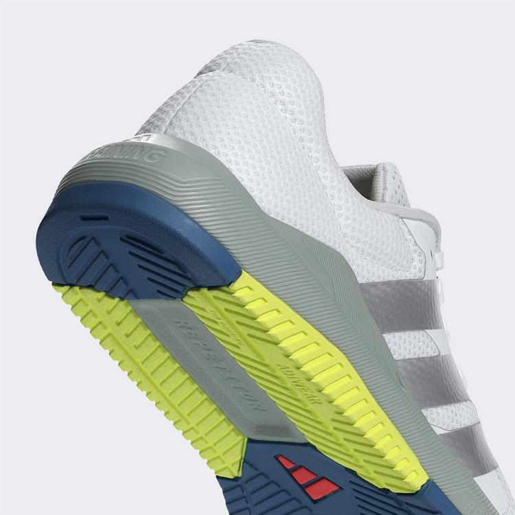 adidas adidas Dropset Base-Trainingsschuhe Fitnessschuhe Damen - Cloud White / Matte Silver / Wonder Sage - 7 | SportScheck