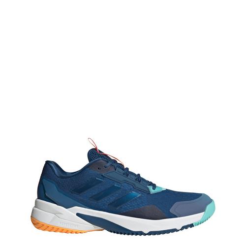 Rückansicht von adidas Crazyflight 6 Hallenschuh Hallenschuhe Herren Dusky Petrol / Dusky Petrol / Flash Aqua