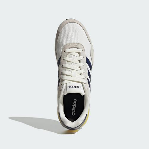 Rückansicht von adidas Run 60s 4.0 Schuh Sneaker Core White / Dark Blue / Off White