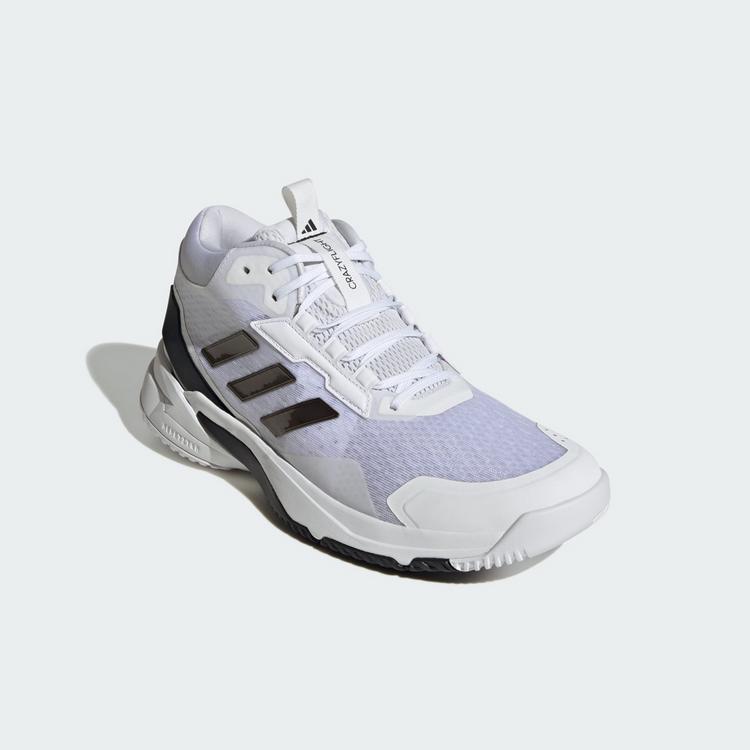 adidas adidas Crazyflight 6 Mid Indoor Schuh Hallenschuhe Herren - Cloud White / Core Black / Cloud White - 3 | SportScheck