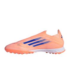 Rückansicht von adidas F50 Pro LL TF Coral Blaze Fußballschuhe orange