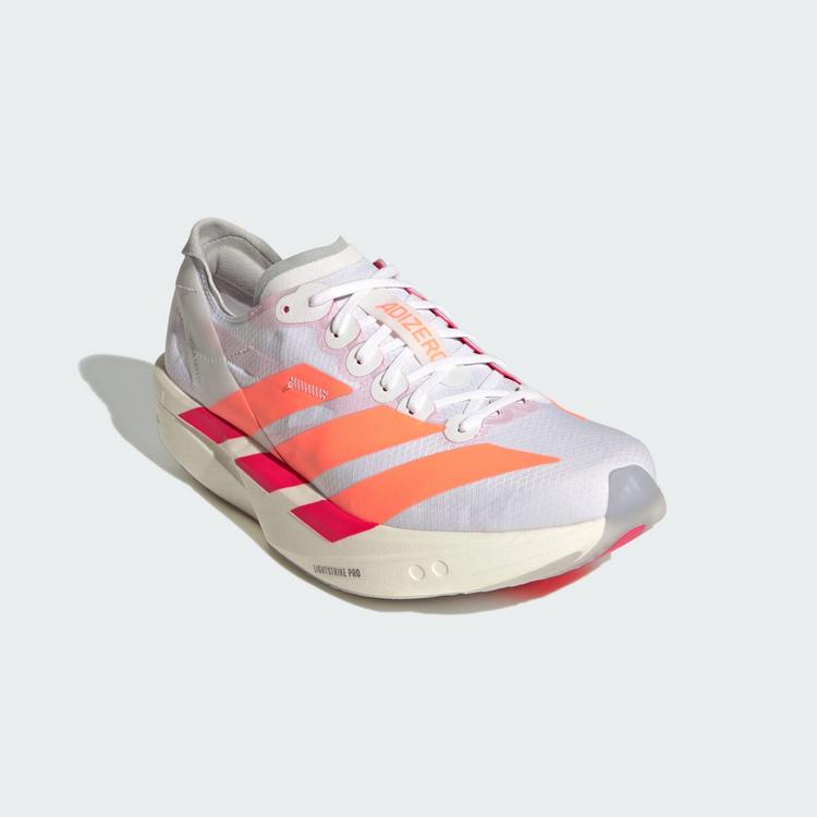 adidas adidas Adizero Takumi Sen 11 Schuh Laufschuhe Damen - Cloud White / Beam Orange / Lucid Red - 3 | SportScheck