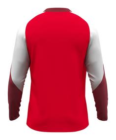 Rückansicht von JAKO Dynamic Sweatshirt Kids Funktionssweatshirt Kinder rotweiss