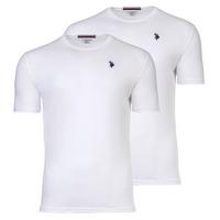 U.S. Polo Assn. T-Shirt T-Shirt Herren - Wei&szlig;