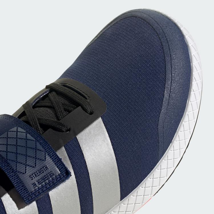 adidas adidas Die Total Weightlifting Schuhe Fitnessschuhe - Dark Blue / Silver Metallic / Core Black - 6 | SportScheck