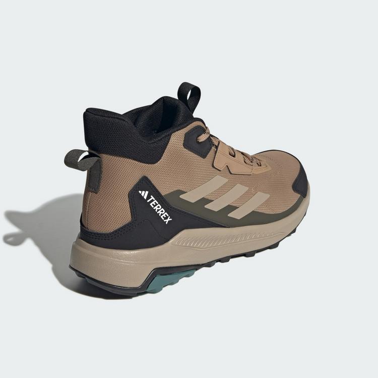adidas adidas TERREX Anylander Mid Wanderschuh Walkingschuhe Herren - Cardboard / Blanch Cargo / Shadow Olive - 4 | SportScheck