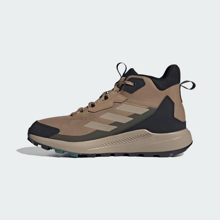 adidas adidas TERREX Anylander Mid Wanderschuh Walkingschuhe Herren - Cardboard / Blanch Cargo / Shadow Olive - 5 | SportScheck
