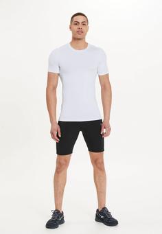 Rückansicht von Endurance Power V2 Funktionsshirt Herren 1002 White