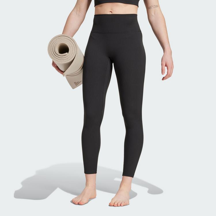 adidas adidas adidas All Me Rib 7/8 Leggings Leggings Damen - Black - 0 | SportScheck