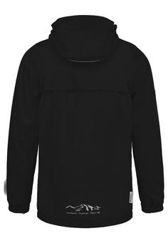 Rückansicht von normani Outdoor Sports Outdoorjacke Kinder Schwarz